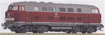 Diesel locomotive V 160 &quot;Lollo&quot; (3-RAIL AC)<br /><a href='images/pictures/Roco/69427.jpg' target='_blank'>Full size image</a>
